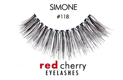 Red Cherry Lashes Simone 118 (Classic Packaging RED-118CP)