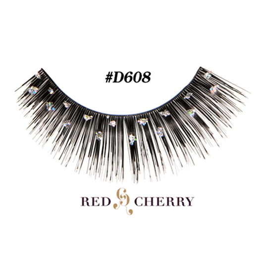 Red Cherry Lashes D608 (Classic Packaging RED-D608-CP)