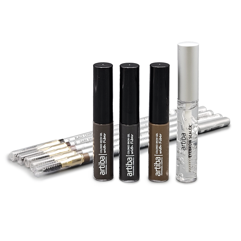 Artiba® Colored Brow Gel with Fiber Taupe (AR-801)