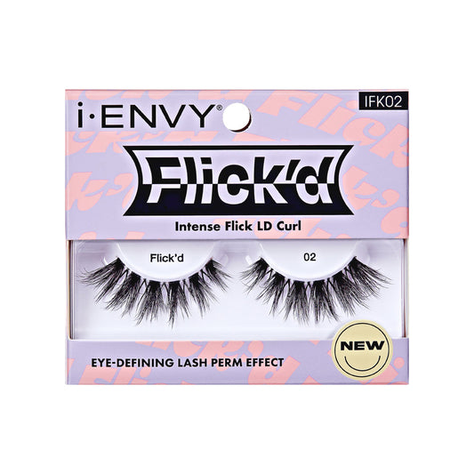 i·Envy by KISS 3D Flick’d Lashes 02 (KISS-IFK02)