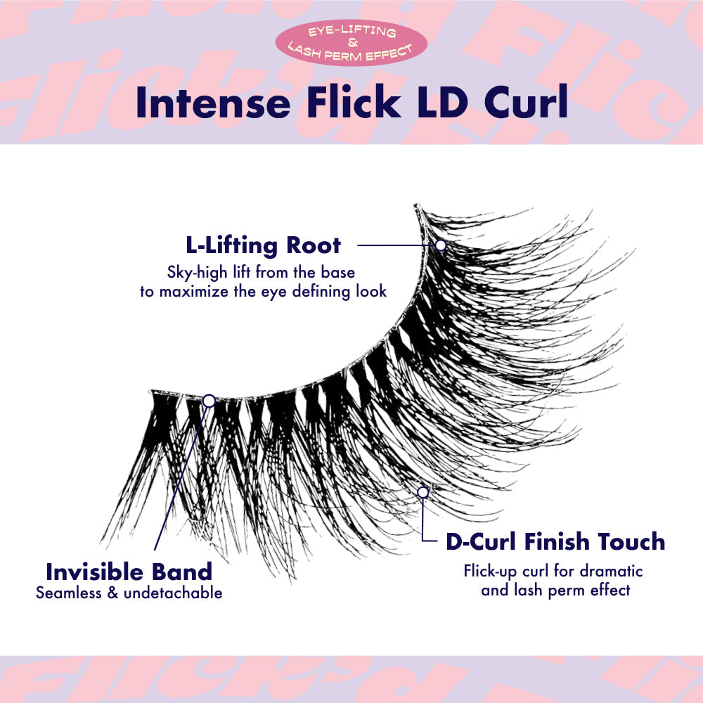 i·Envy by KISS 3D Flick’d Lashes 04 (KISS-IFK04)