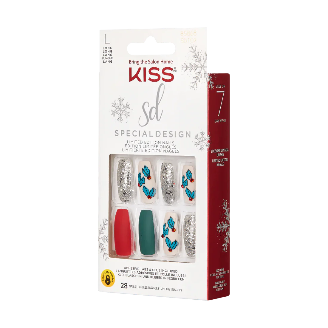 KISS nails Sol Special Edition - Snow Balls (KISS-SD10X)